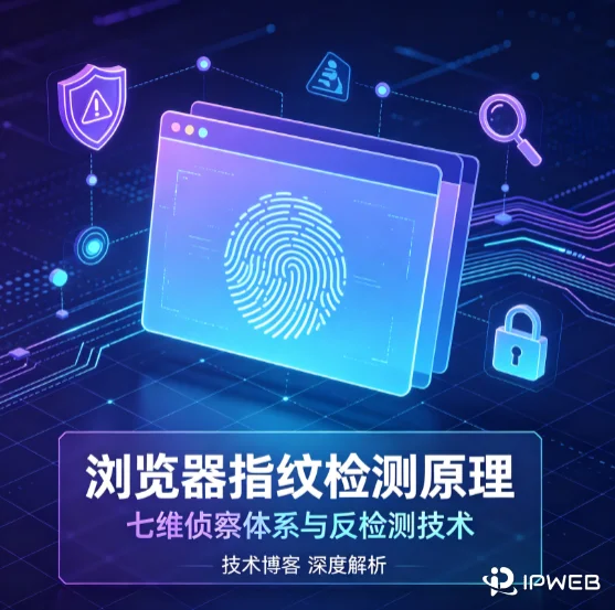 浏览器指纹检测原理:七维侦察体系与反检测技术深度解析